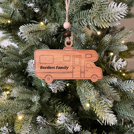 Class C Motorhome Holiday tree ornament