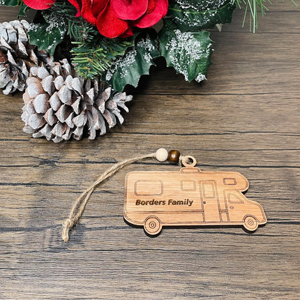 Class C Motorhome Holiday tree ornament