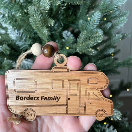Class C Motorhome Holiday tree ornament