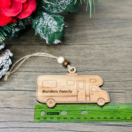 Class C Motorhome Holiday tree ornament