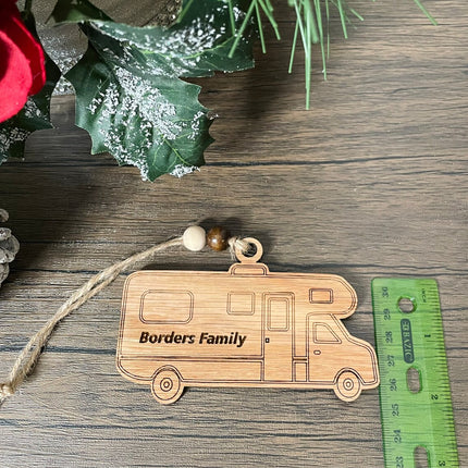 Class C Motorhome Holiday tree ornament