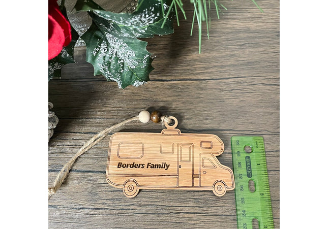 Class C Motorhome Holiday tree ornament
