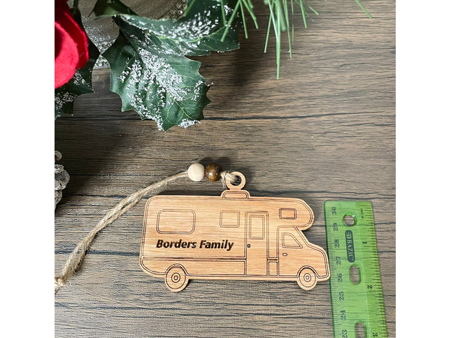 Class C Motorhome Holiday tree ornament