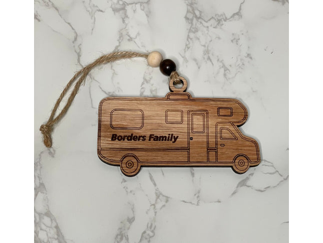 Class C Motorhome Holiday tree ornament