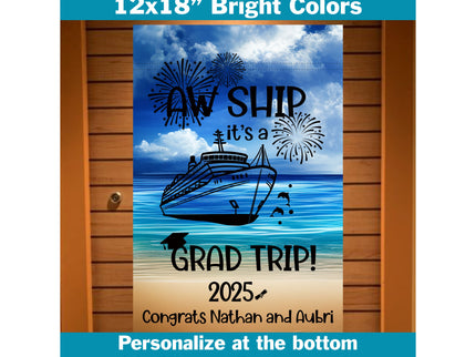 Cruise Door Decoration, Graduation Cruise, Personalized Cruise Door Sign, Magnetic Cruise Banner