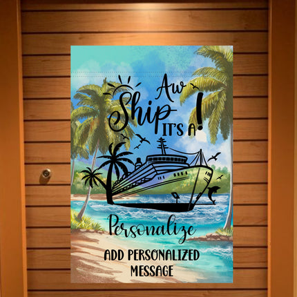Cruise Door Decoration,  Cruise Essentials, Magnetic Cruise Banner, Cruise Ship Decor, Cruise Sign, Tropical Cruise