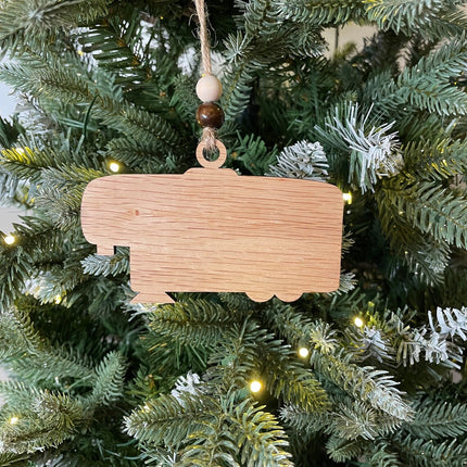 Fifth Wheel travel Trailer Holiday tree ornament