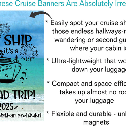 Cruise Door Decoration, Graduation Cruise, Personalized Cruise Door Sign, Magnetic Cruise Banner