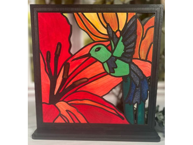 Hummingbird DYI Wood Paint Kit