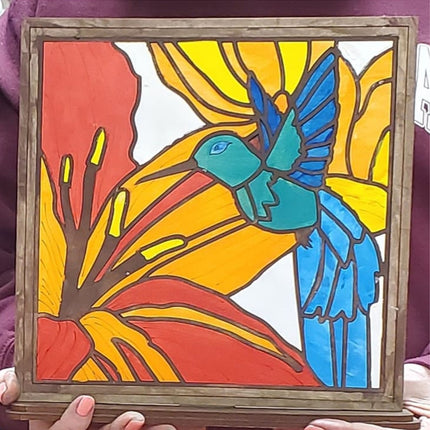 Hummingbird DYI Wood Paint Kit