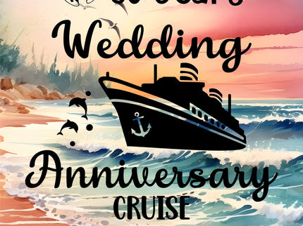 magnetic cruise Ship door decoration banner, personalized anniversary cruise magnet sign, stateroom cabin door banner, cruising partners