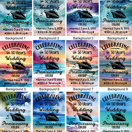 magnetic cruise Ship door decoration banner, personalized anniversary cruise magnet sign, stateroom cabin door banner, cruising partners