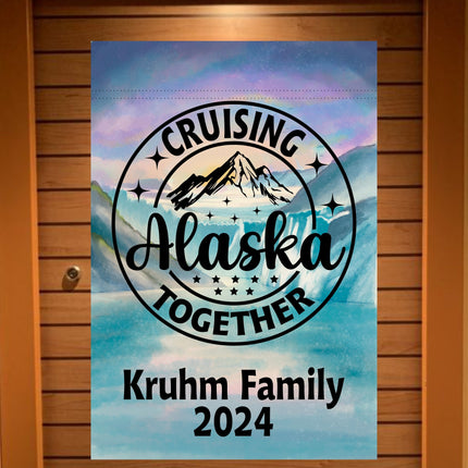 magnetic cruise Ship door decoration banner, personalized cruising door magnet sign, custom stateroom door decoration, Alaska vacation