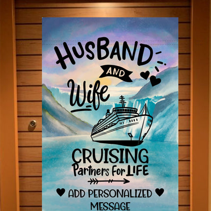magnetic cruise Ship door decoration banner, personalized cruising door magnet sign, custom stateroom door decoration, Alaska vacation