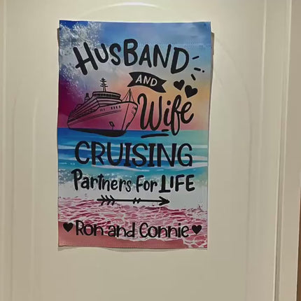 magnetic cruise Ship door decoration banner, personalized cruising door magnet sign, custom stateroom door decoration, Alaska vacation