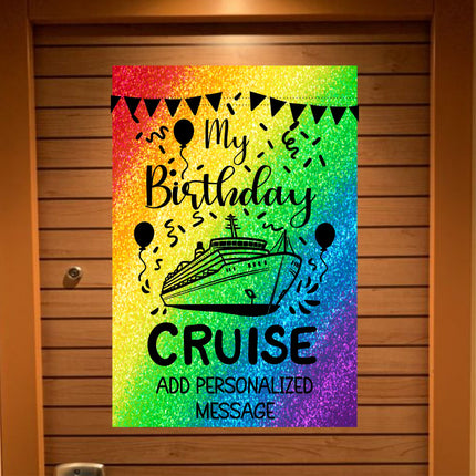 Cruise Door Decoration,  Cruise Essentials, Magnetic Cruise Banner, Cruise Ship Decor, Cruise Sign, Tropical Cruise (Copy)