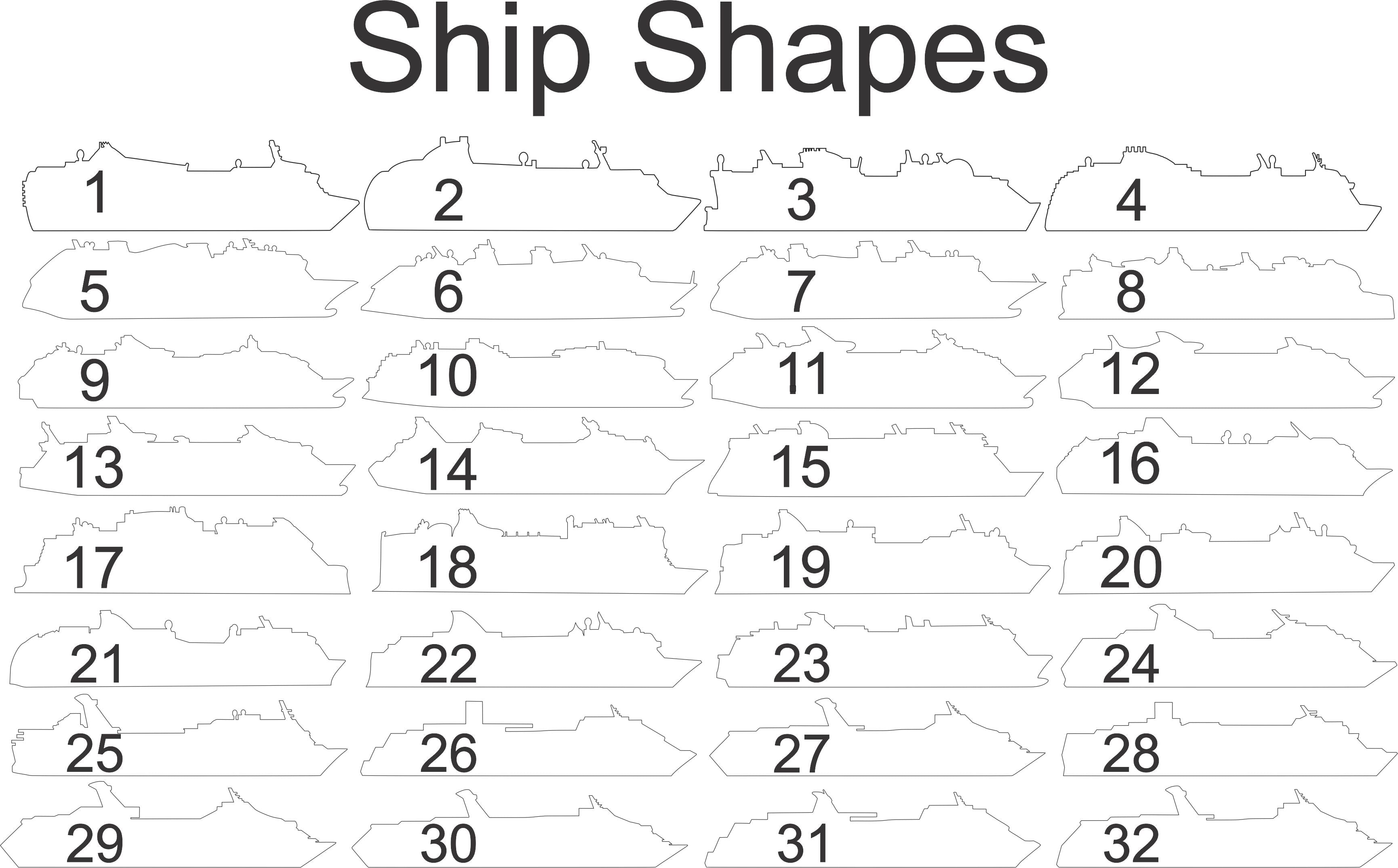 Cruise Door Magnet, Personalized Ship Shape Cruising Decoration, Custo ...
