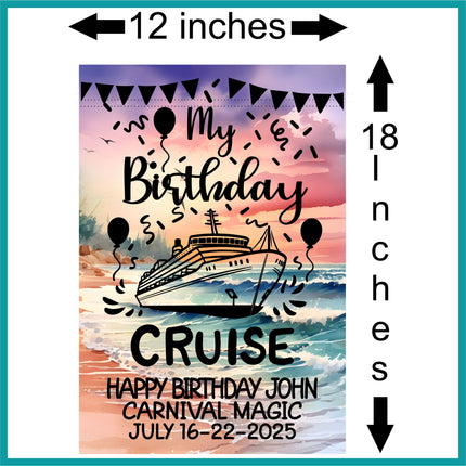 Cruise Door Decoration, Personalized Magnetic Cruise Door Decor, Family Cruise, Cruise Decoration