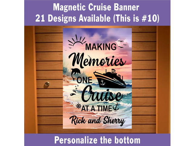 Cruise Door Decoration, Personalized Magnetic Cruise Door Decor, Family Cruise, Cruise Decoration
