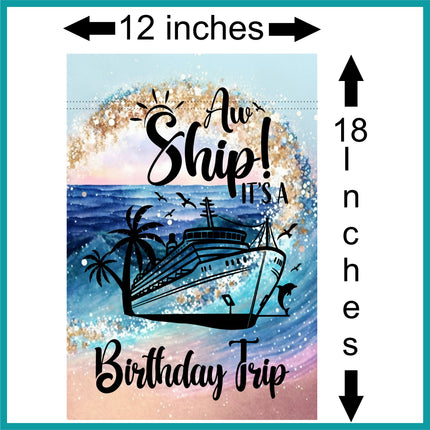 Cruise Decoration, Cruise Essentials, Magnetic Cruise Banner, Cruise Ship Decor, Cruise Sign, Birthday Cruise, Anniversary Cruise, Honeymoon Cruise