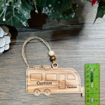 Travel Trailer Holiday tree ornament