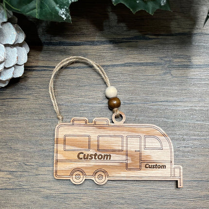 Travel Trailer Holiday tree ornament