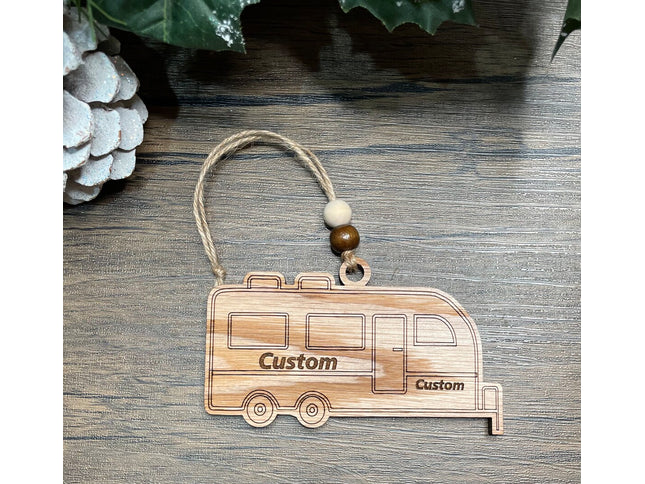 Travel Trailer Holiday tree ornament