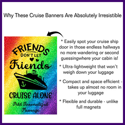 Cruise Door Decoration,  Cruise Essentials, Magnetic Cruise Banner, Cruise Ship Decor, Cruise Sign, Tropical Cruise (Copy)
