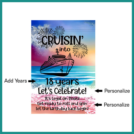 Cruise Door Decoration, Personalized Magnetic Cruise Ship Door Decor, Gift For Cruisers