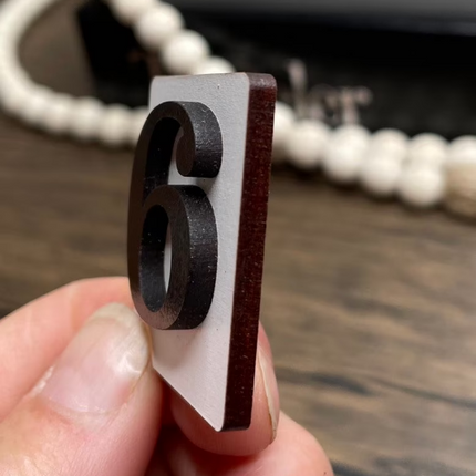 Chemo Wood Countdown Sign